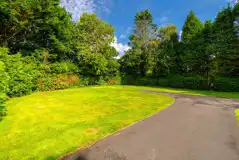 Backpacker grass pitch for up to two