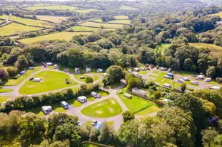 River View Touring Park, Llanedi, Pontarddulais, Carmarthenshire