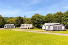 Fully serviced hardstanding pitches (family area)