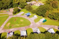 Aerial of the quiet area