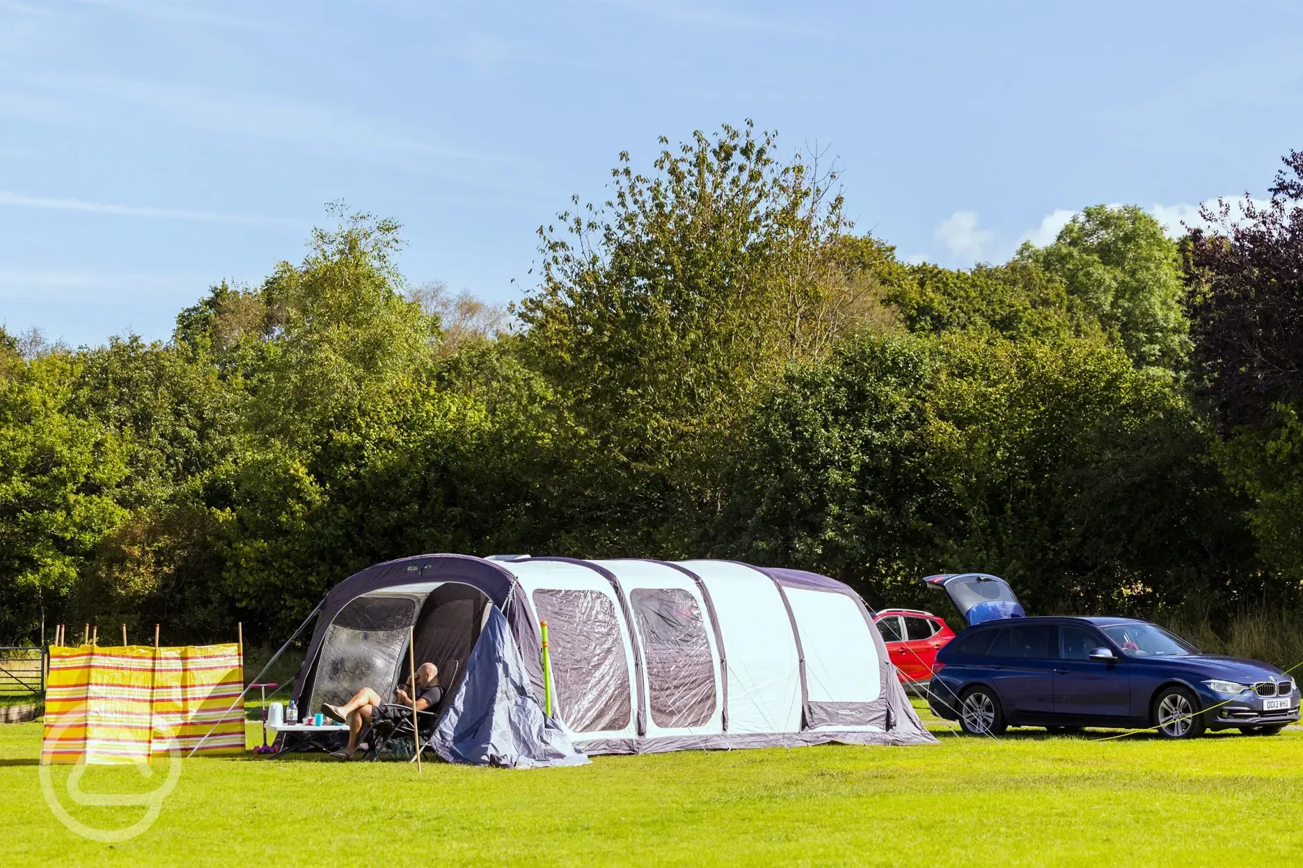 Electric grass pitches (family area)