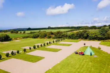 Overview of the campsite