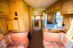 Pre-pitched touring caravan - Luna interior