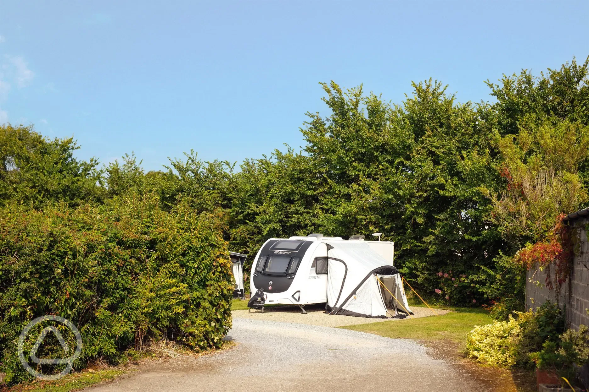Electric hardstanding touring pitches