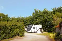Electric hardstanding touring pitches with 10 amp electric