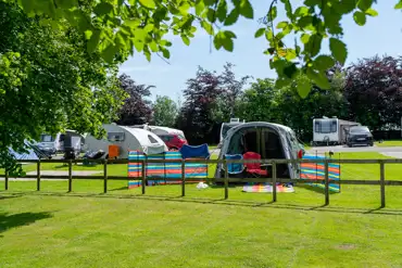 Grass pitches at Lognor Wood 