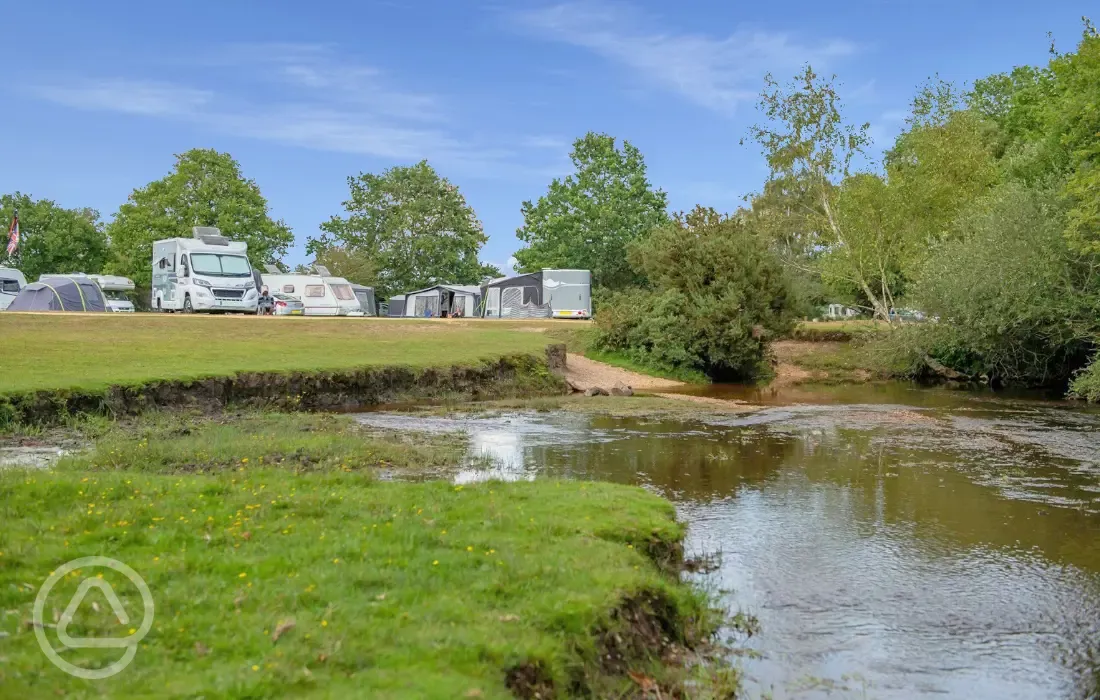 Waterside non electric grass pitches