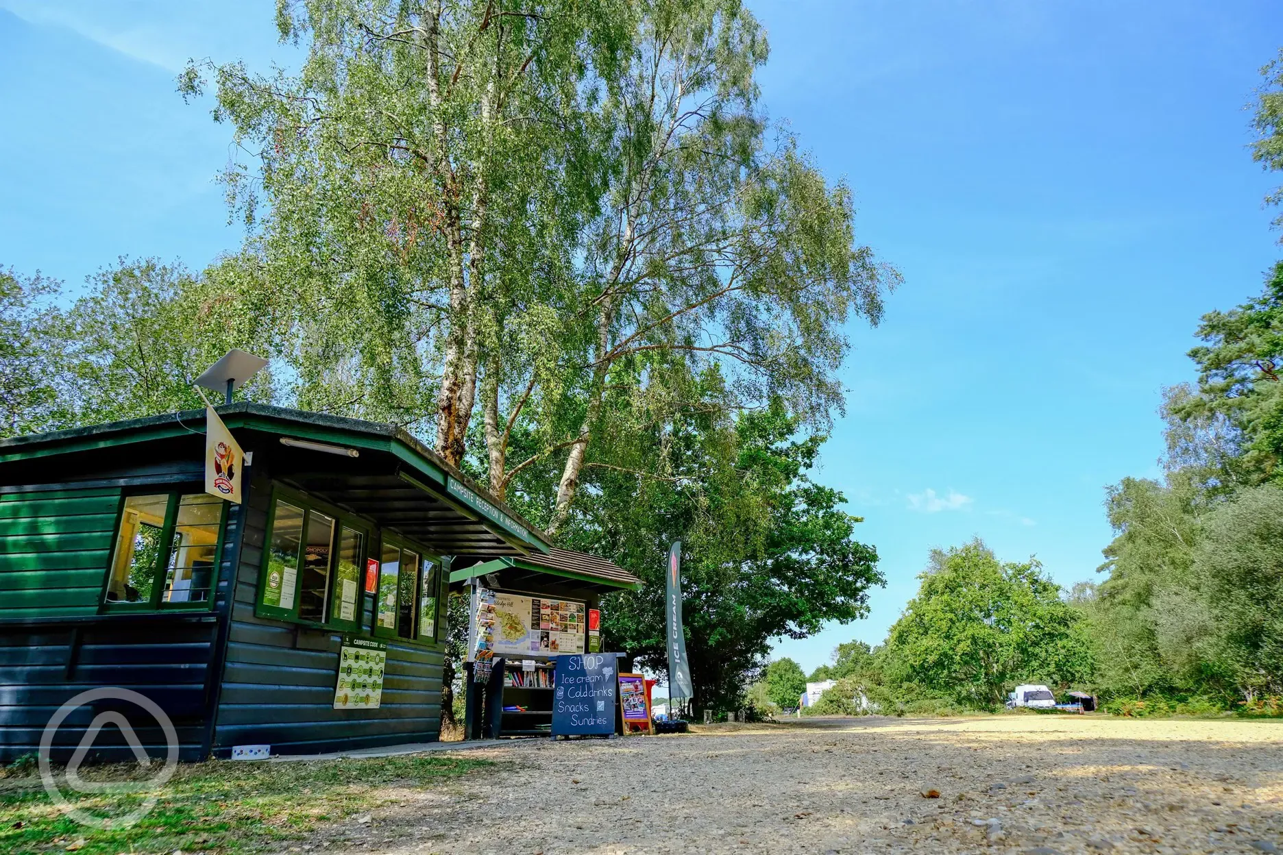Check-in reception