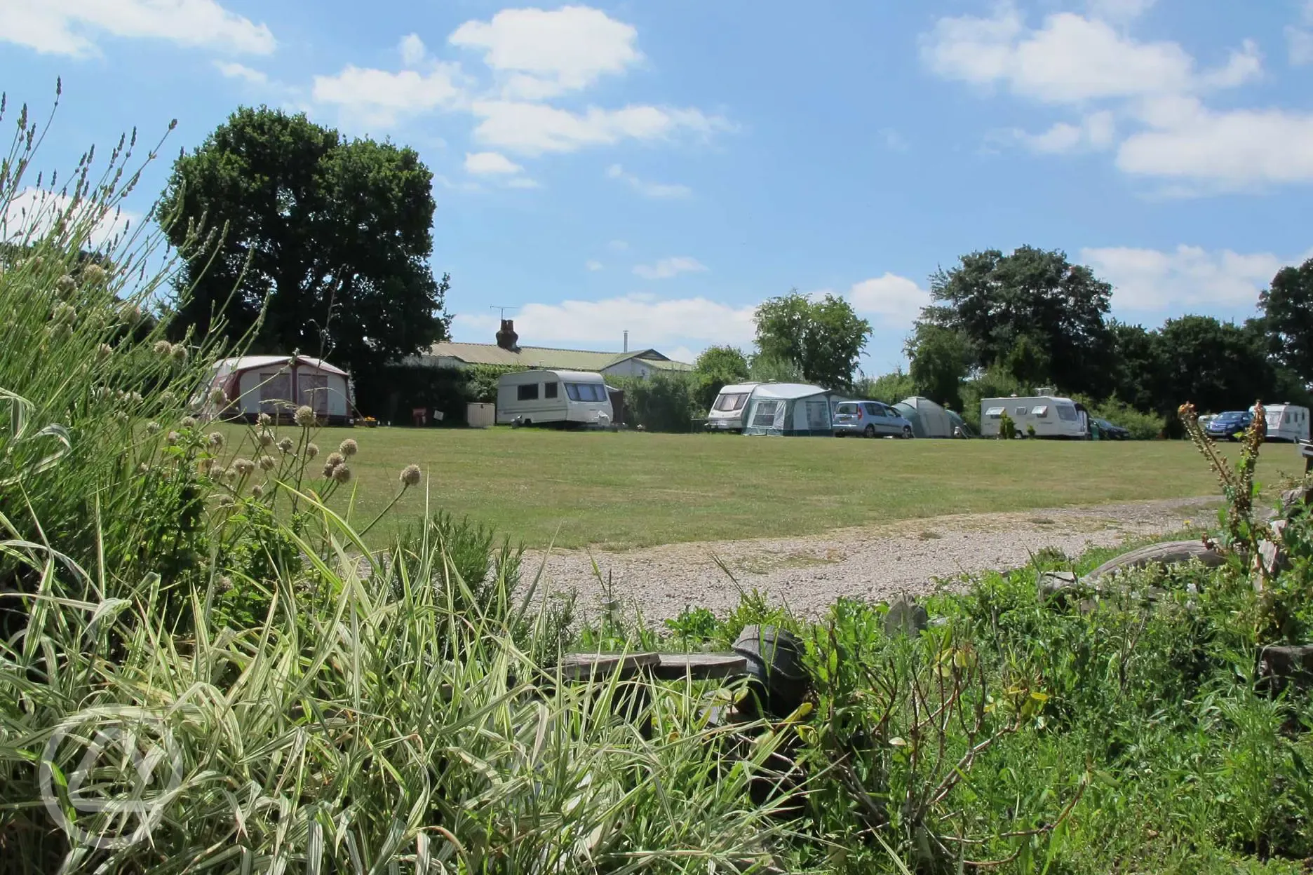 Pitches at Rother Valley Caravan Park