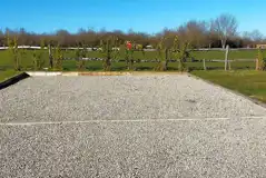 Gravel hardstanding pitches