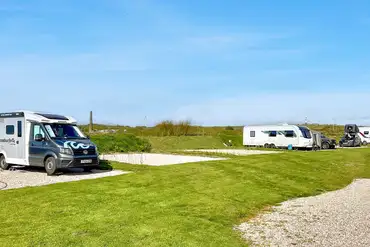 Electric hardstanding touring pitches (8m x 8m)