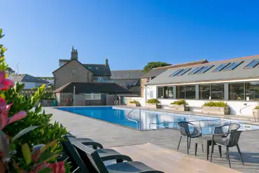 Outdoor swimming pool