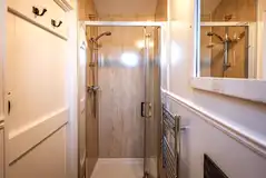 Shepherd's hut ensuite bathroom Shepherd's hut ensuite bathroom