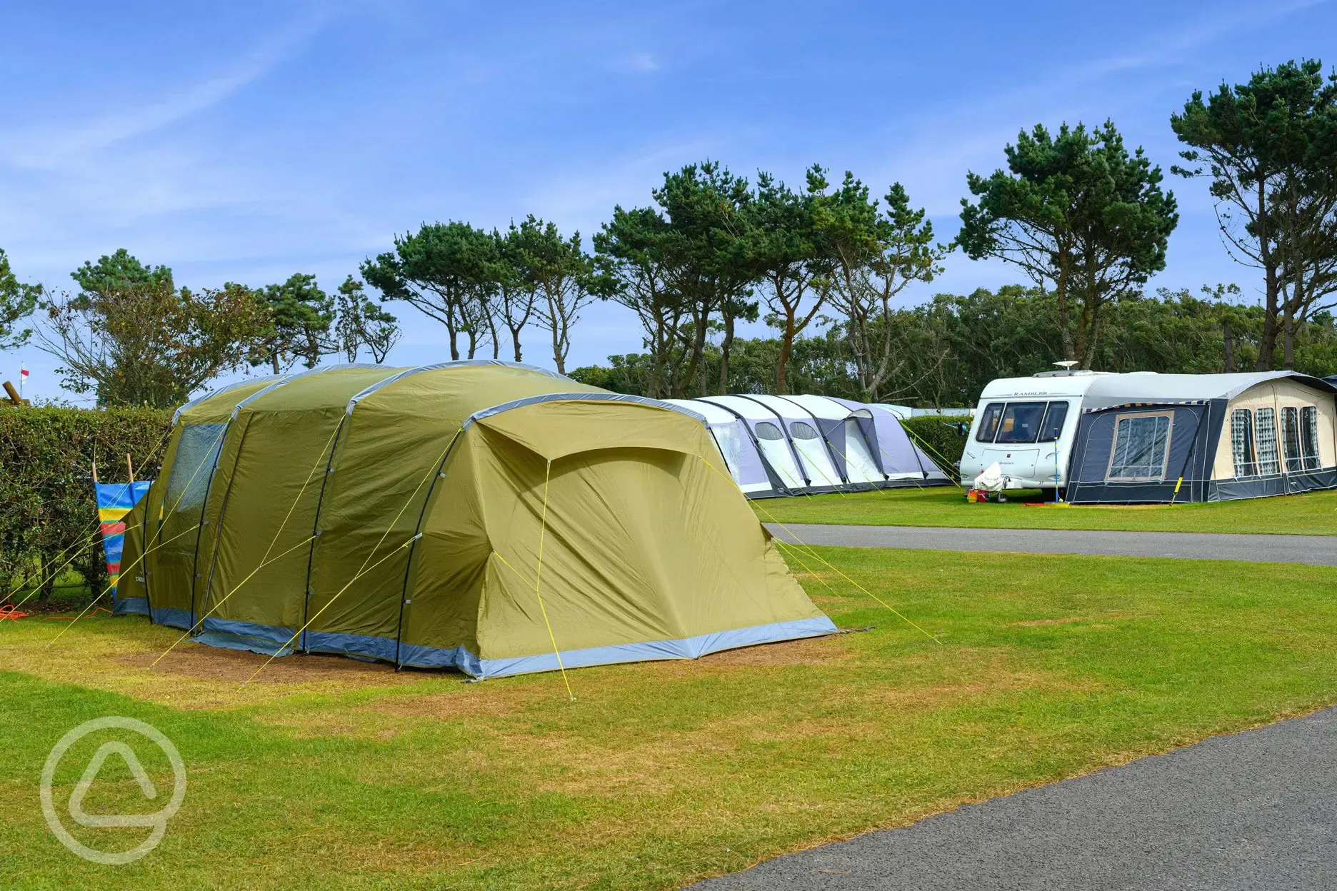 Electric grass pitches