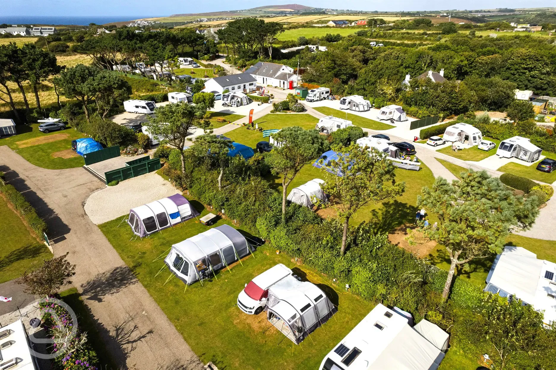 Aerial of electric pitches