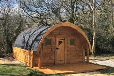 Family camping pod