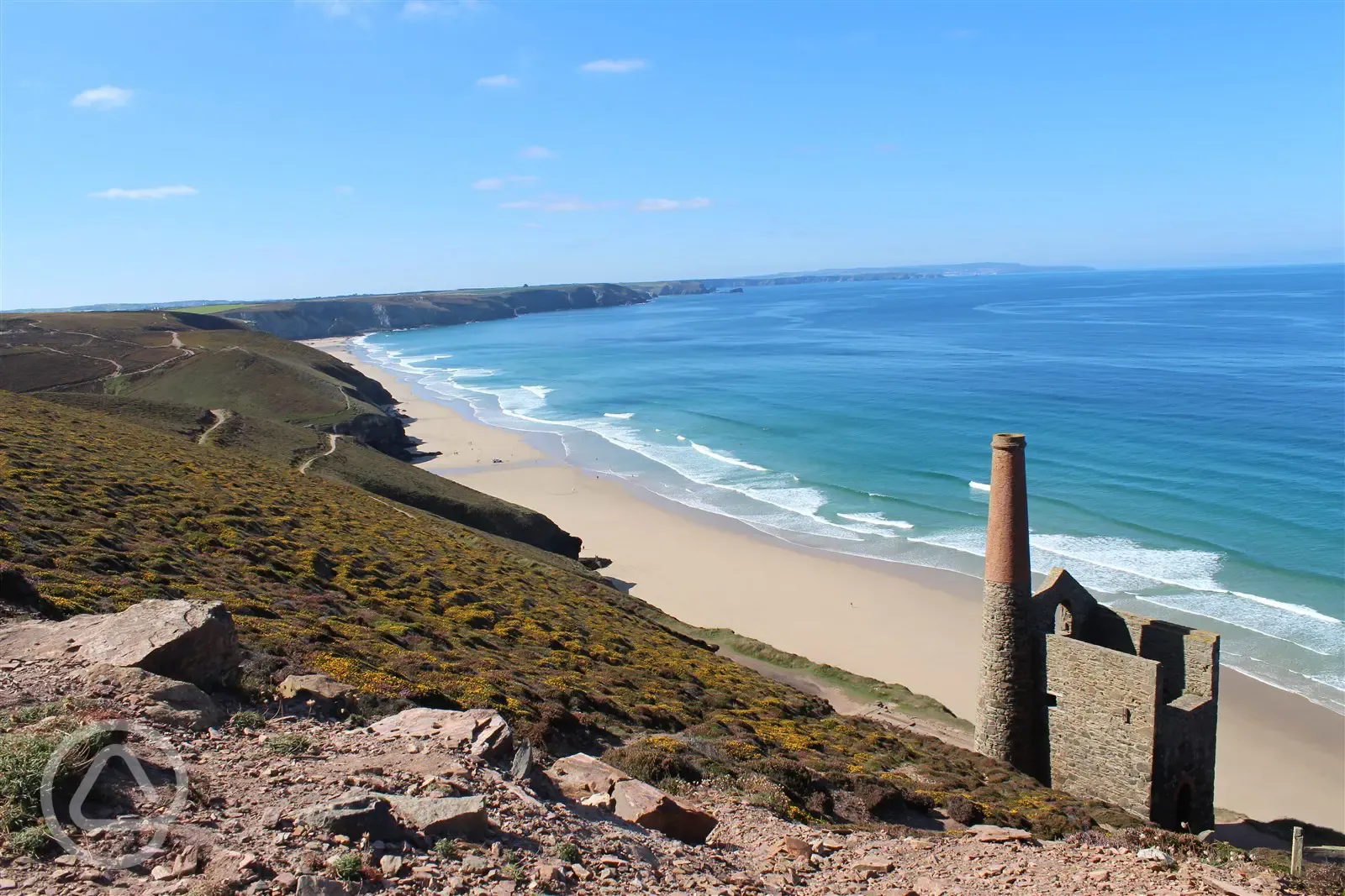 Nearby Wheal Coates and Chapel Porth Beach