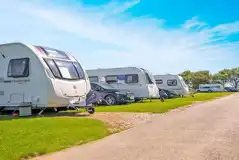 Fully serviced hardstanding touring pitches