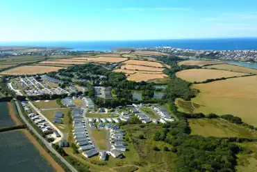 Aerial of the site