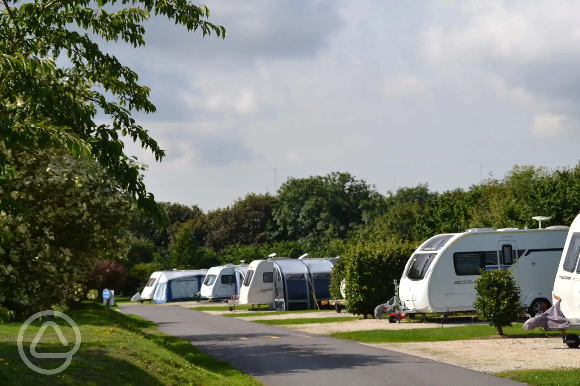 Pitches at Jacobs Mount Caravan and Camping Park