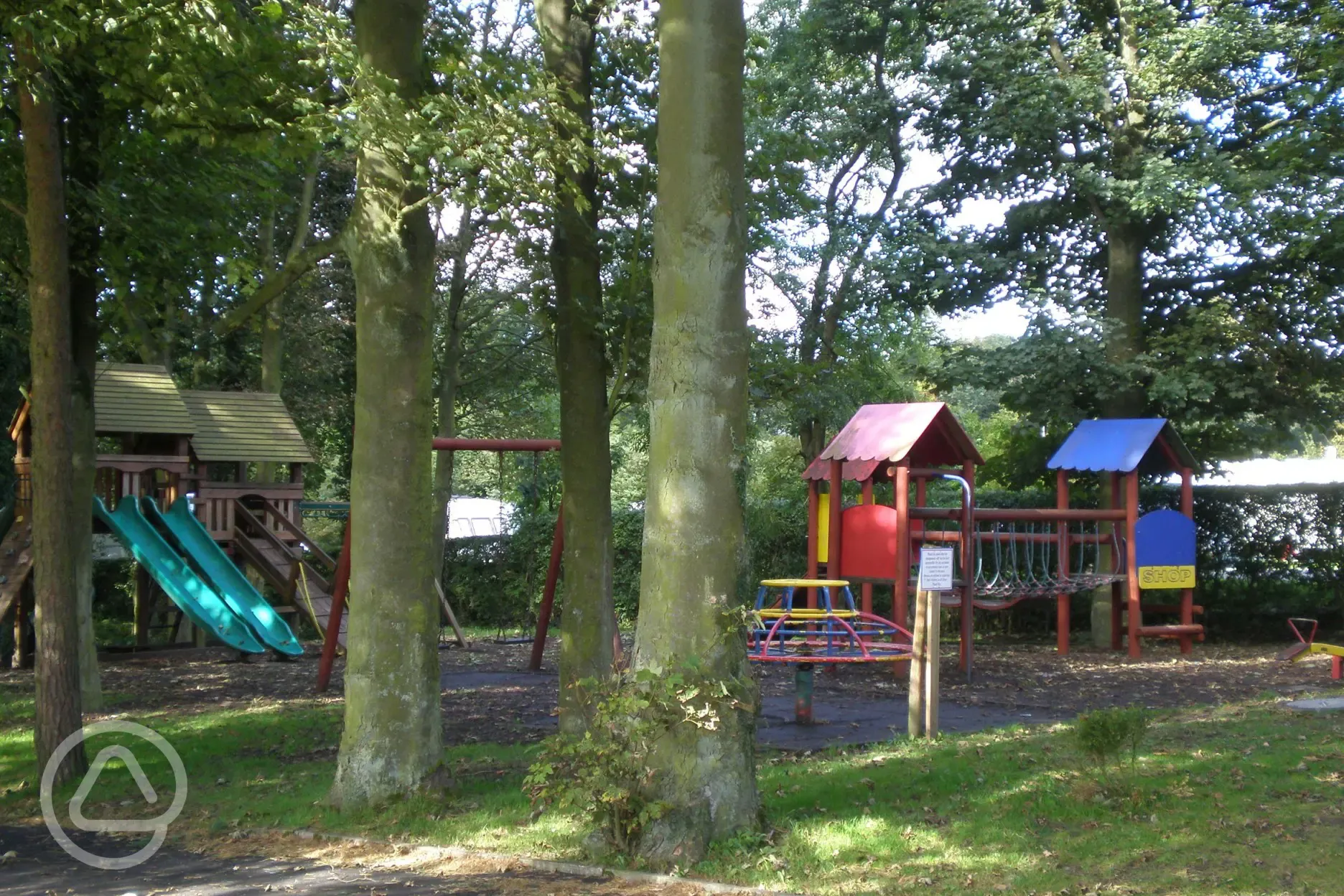 Play area at Jacobs Mount Caravan and Camping Park