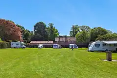 Pitches set amongst the old walled gardens of Thorpe Hall Country Estate