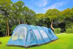 Grass pitches at Ruthern Valley Holidays