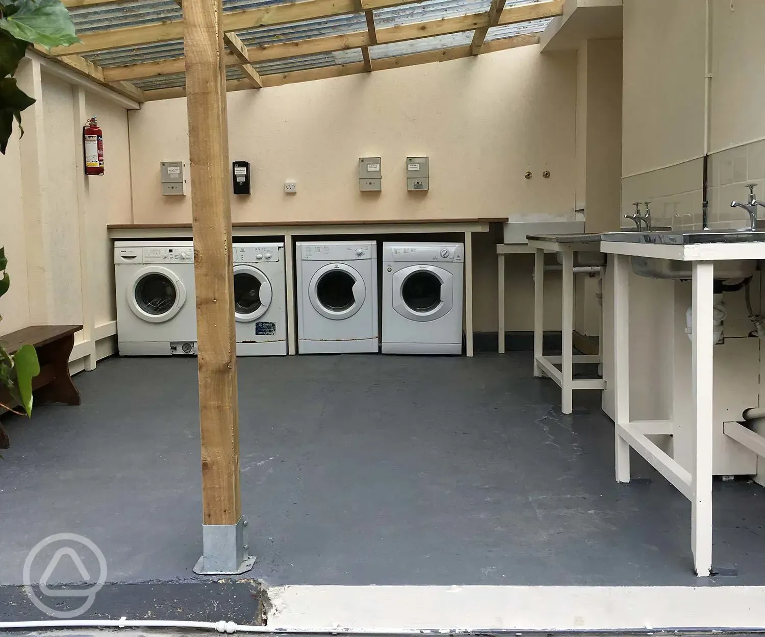 Laundry area