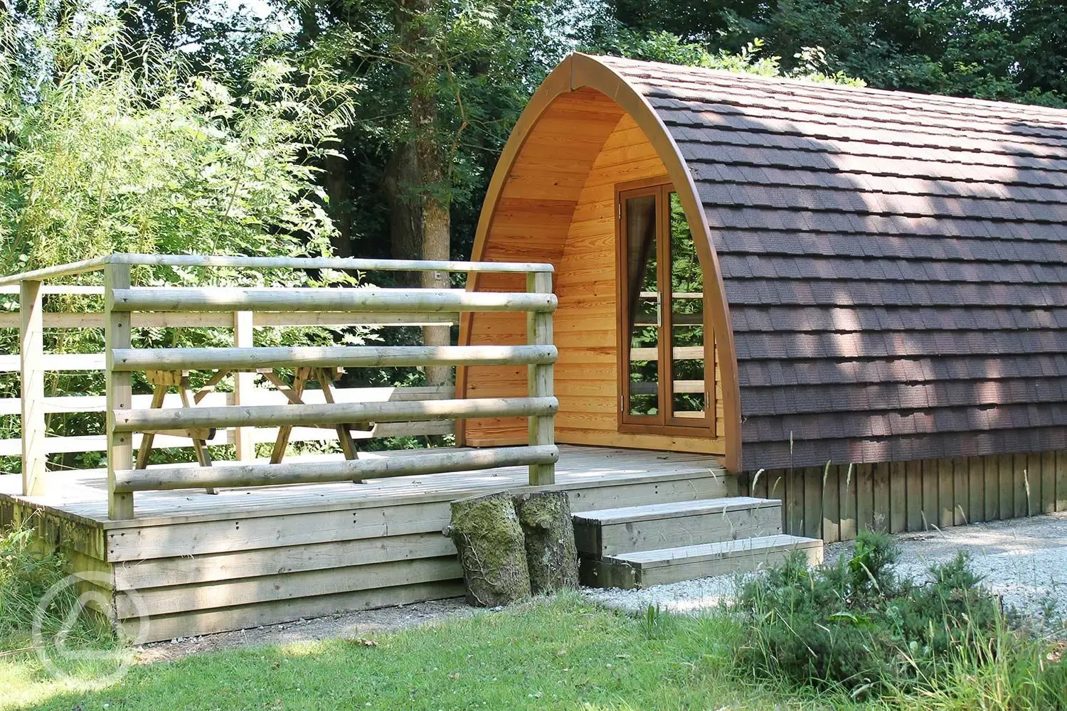 Ensuite glamping pod