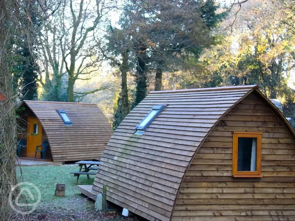 Wigwam camping pod 