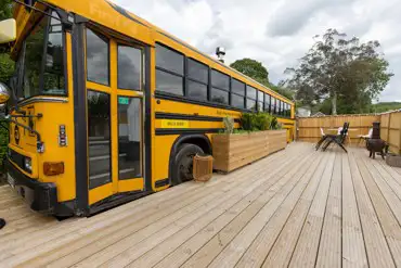 Bluebird refurbished school bus