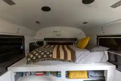 Bluebird refurbished school bus bed