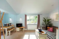 Lodge interior Lodge interior