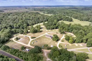 Aerial view of site