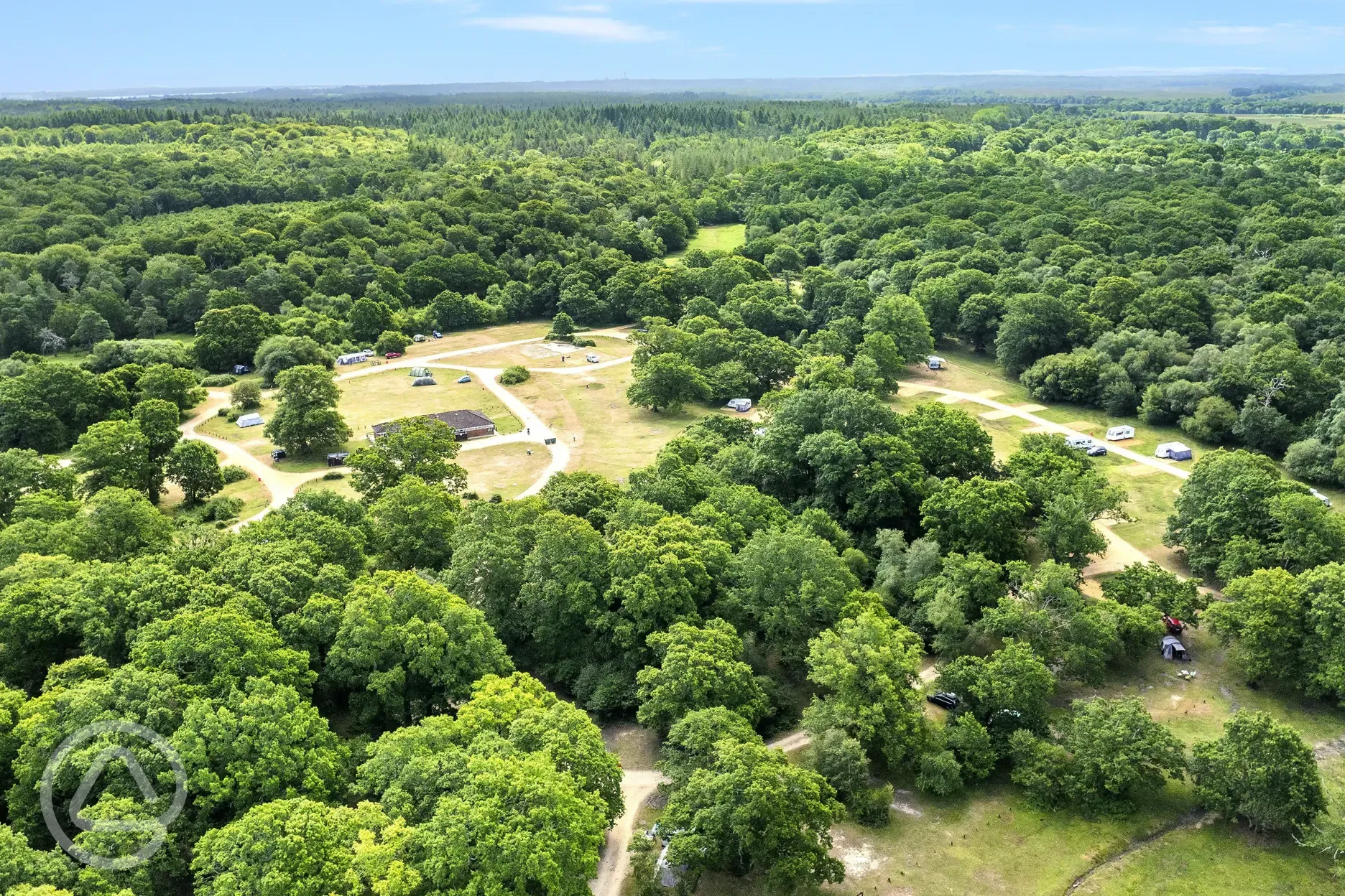 Aerial of the site