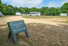 Hardstanding pitches (9m x 9m)