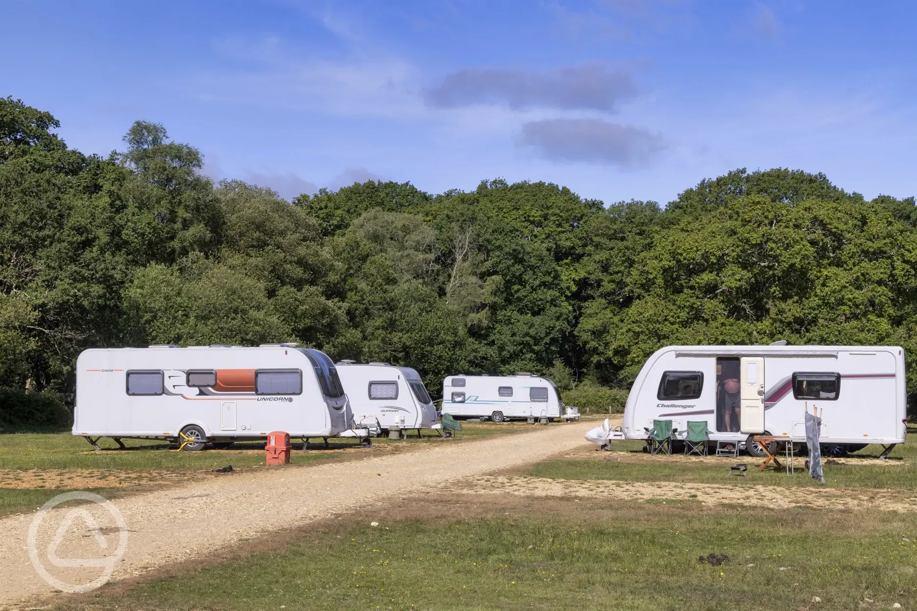 Hardstanding pitches 