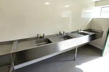 Washing up area