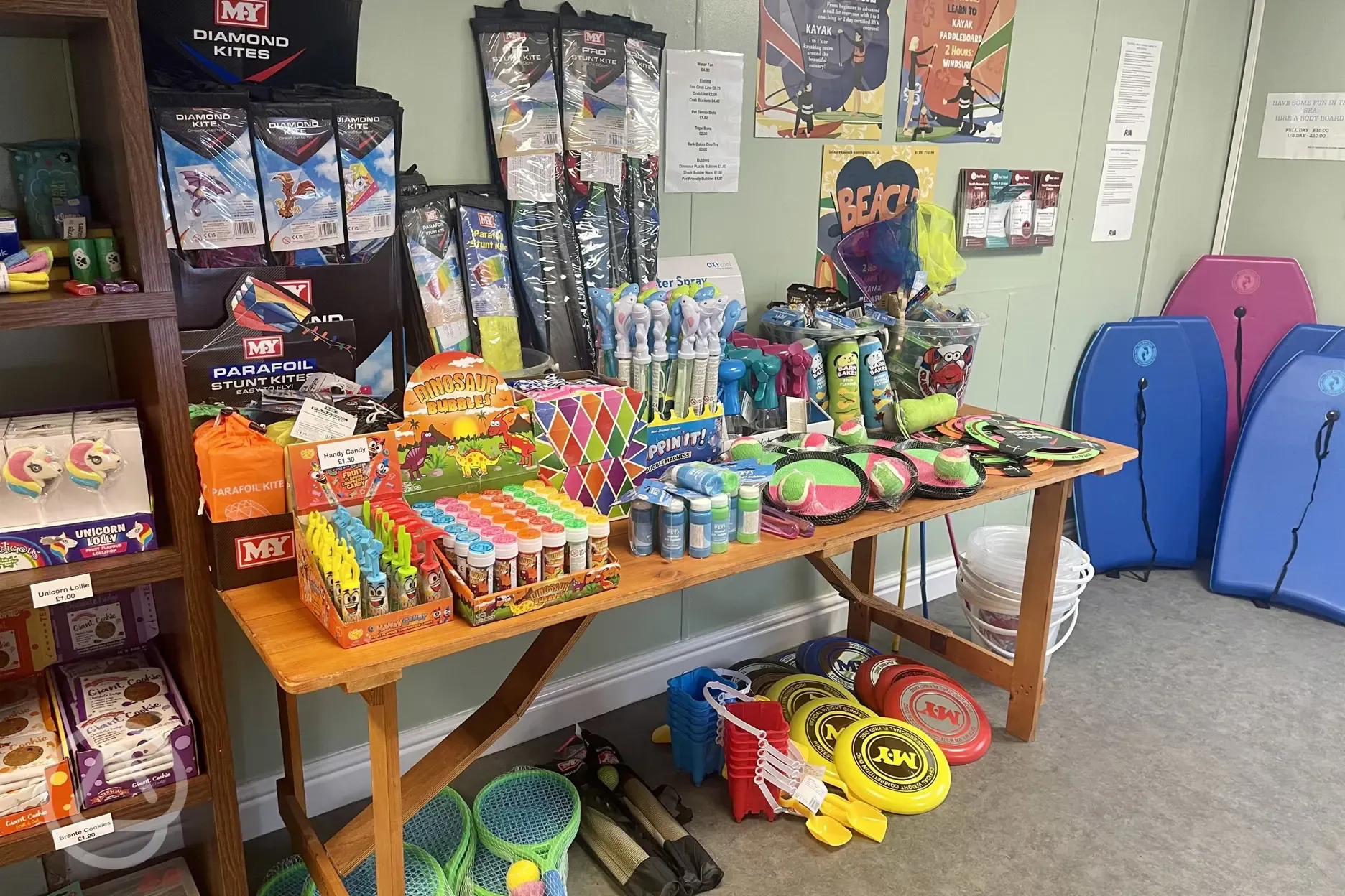 Onsite shop