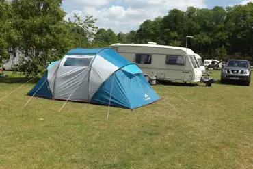 Tent and caravan pitches