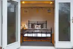 Lodge pod double bed