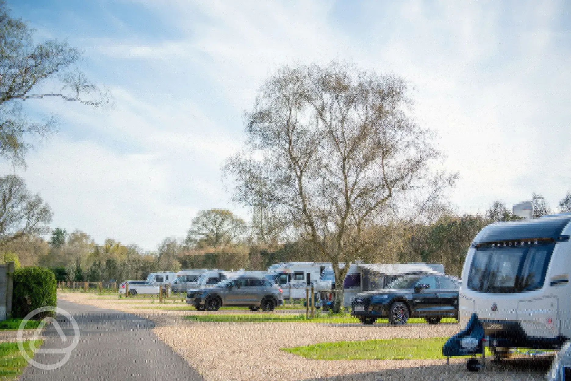 Hardstanding pitches Hardstanding pitches