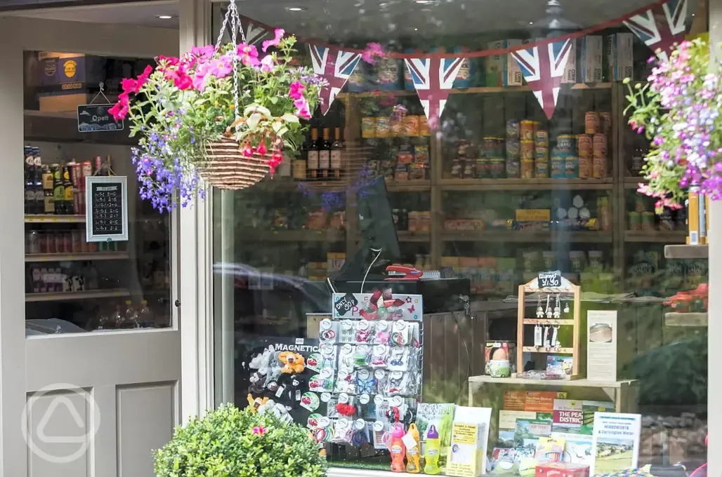 Newhaven Holiday Park shop and reception