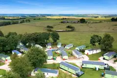 Aerial of Newhaven Holiday Park