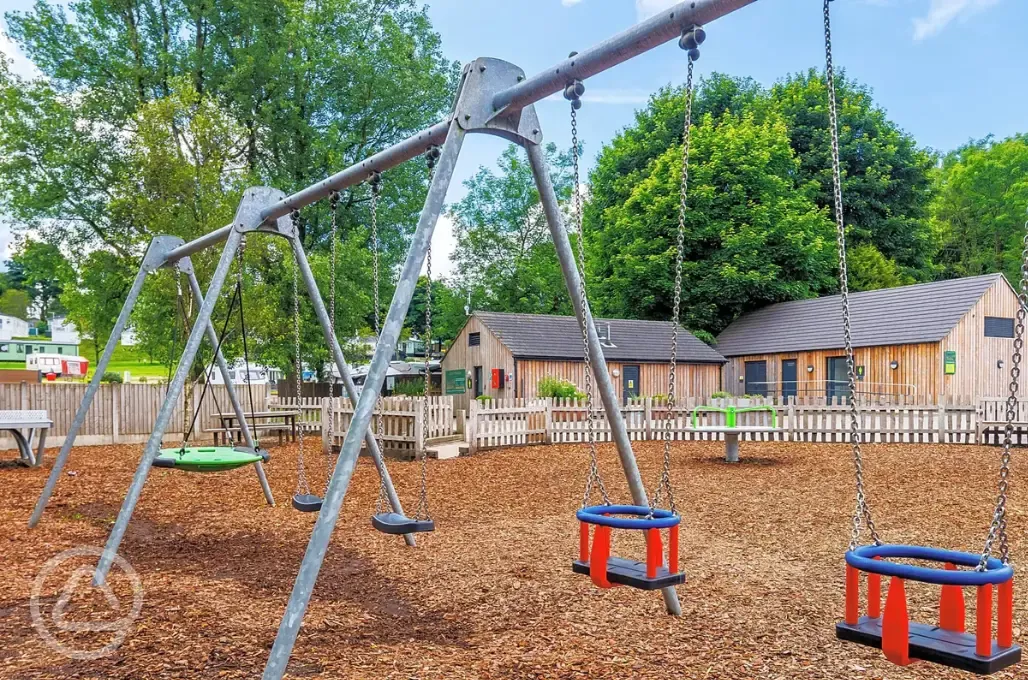 Play area at Newhaven Holiday Park