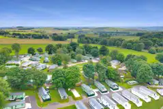 Aerial of Newhaven Holiday Park