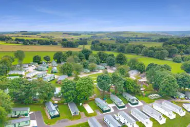 Aerial of Newhaven Holiday Park