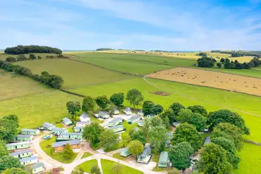 Aerial of Newhaven Holiday Park