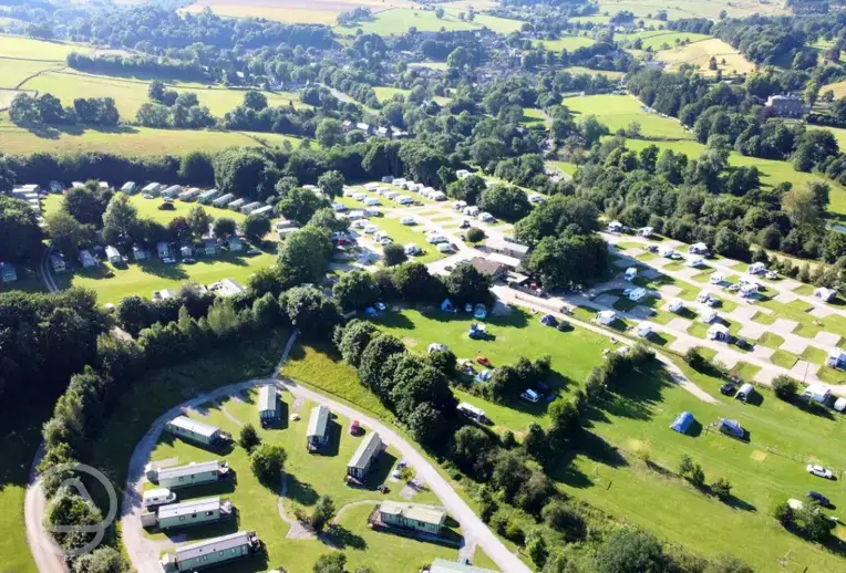 Aerial of the site