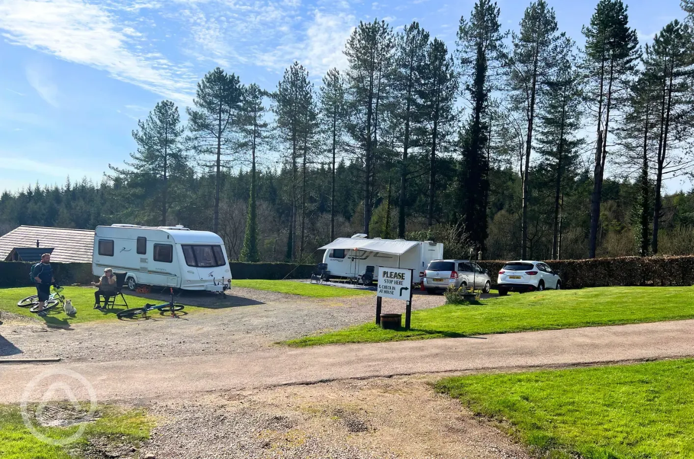 Electric hardstanding pitches